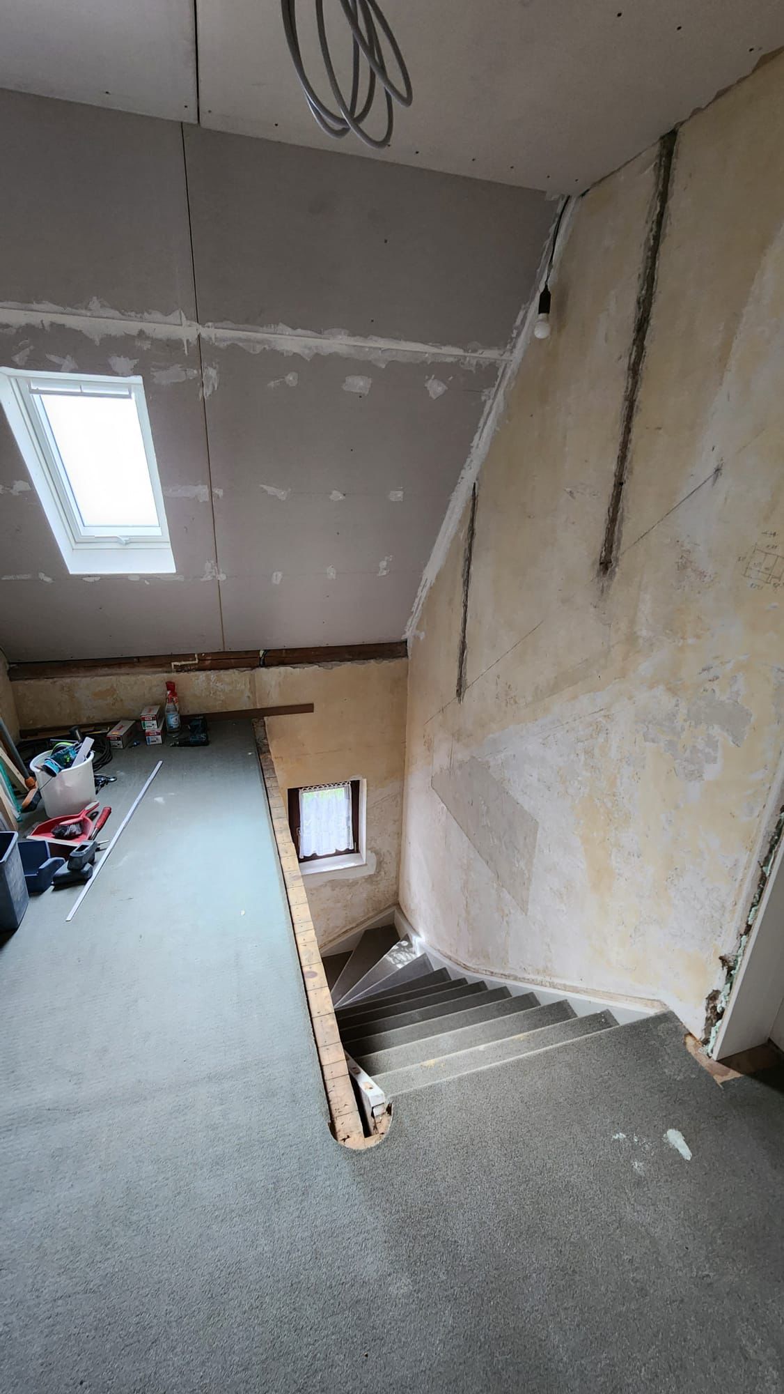 Einbau Trockenbauwand inkl. Wohnungseingangstür – Bild 1