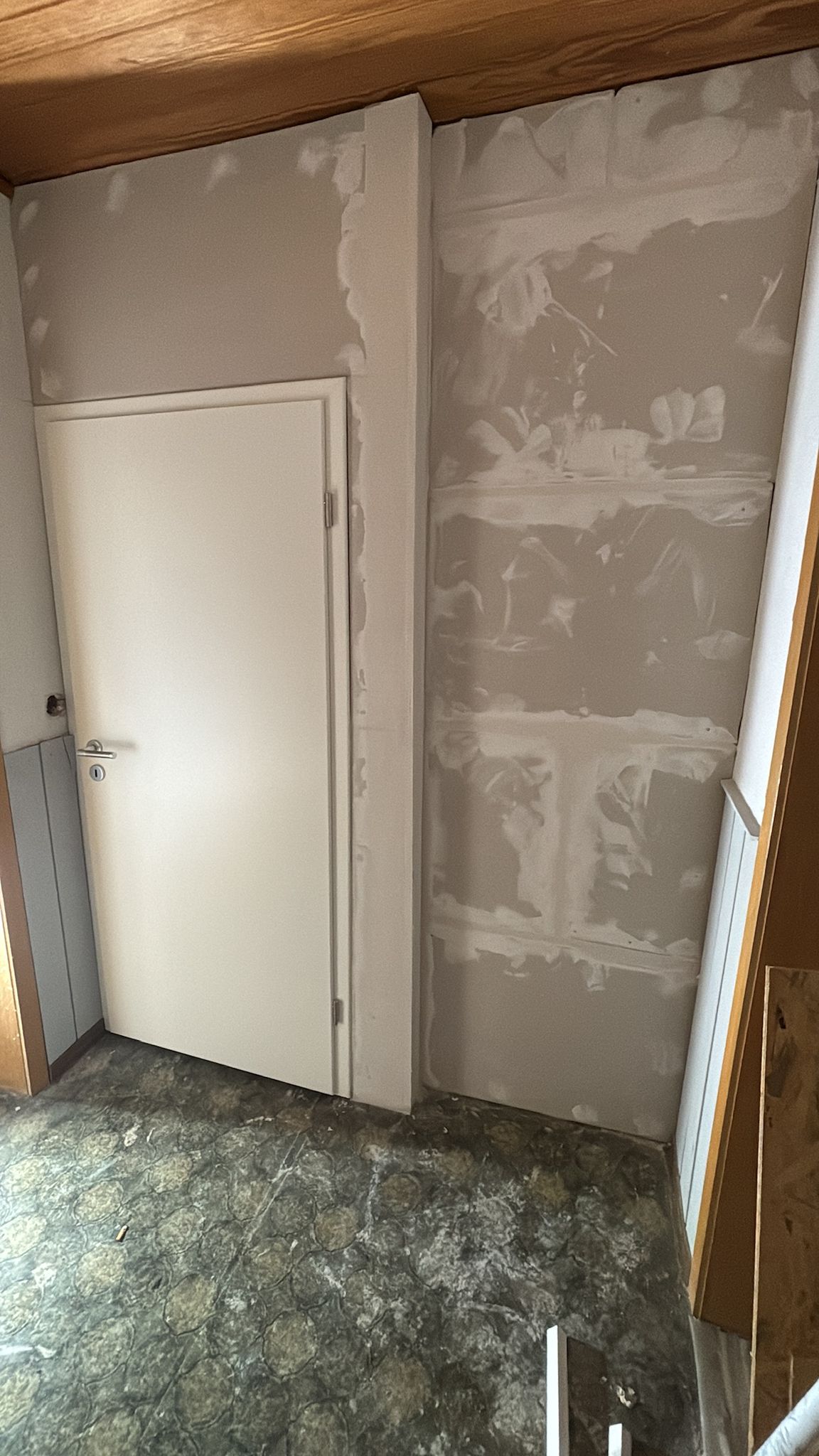 Einbau Trockenbauwand inkl. Zimmertür – Bild 1